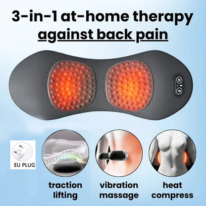 Diawaa Triple Fusion Back Massager For Back Pain Relief